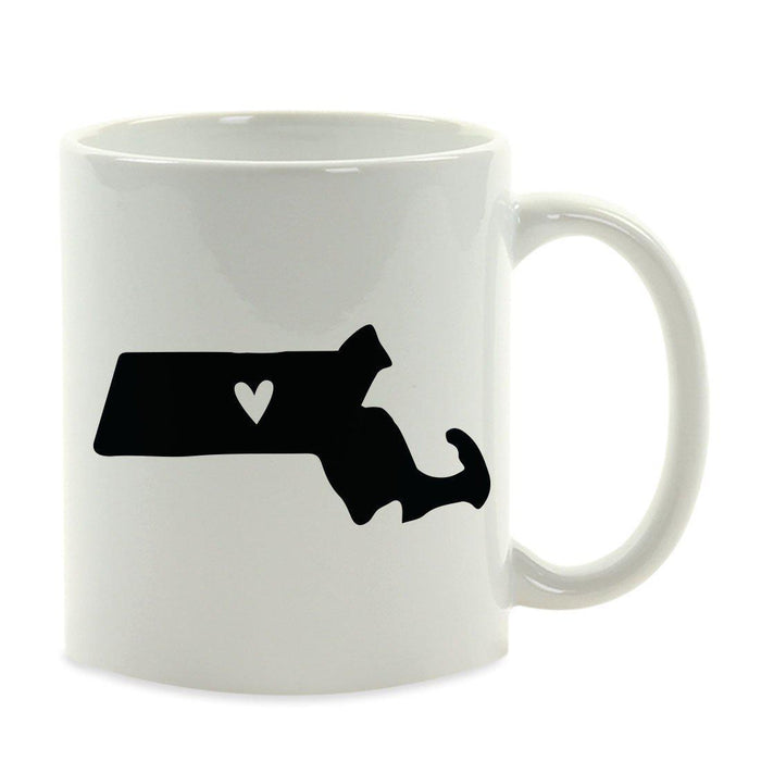 Andaz Press 11oz Heart Graphic US State Coffee Mug-Set of 1-Andaz Press-Massachusetts-