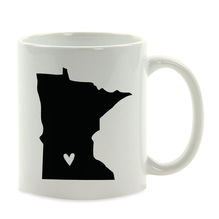 Andaz Press 11oz Heart Graphic US State Coffee Mug-Set of 1-Andaz Press-Minnesota-
