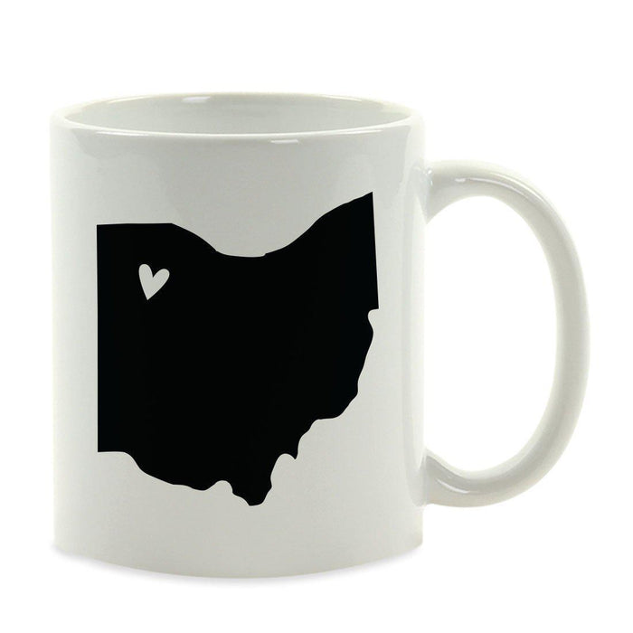 Andaz Press 11oz Heart Graphic US State Coffee Mug-Set of 1-Andaz Press-Ohio-