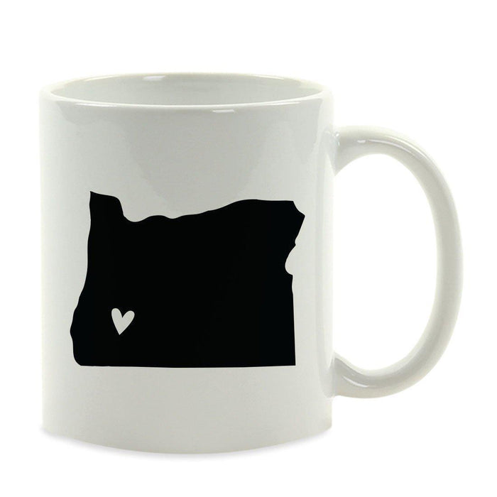 Andaz Press 11oz Heart Graphic US State Coffee Mug-Set of 1-Andaz Press-Oregon-