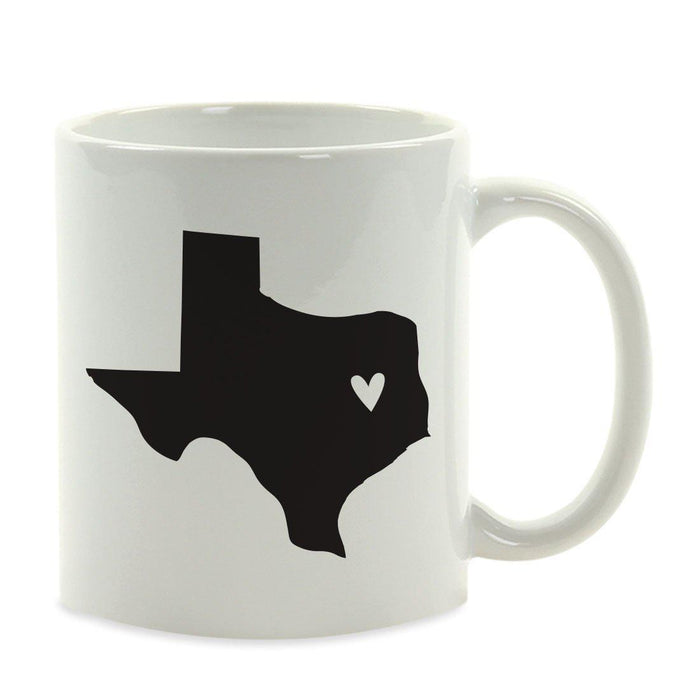 Andaz Press 11oz Heart Graphic US State Coffee Mug-Set of 1-Andaz Press-Texas-