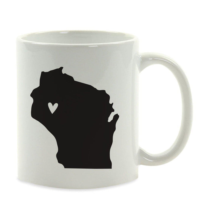 Andaz Press 11oz Heart Graphic US State Coffee Mug-Set of 1-Andaz Press-Wisconsin-