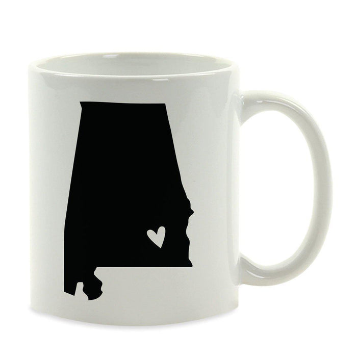 Andaz Press 11oz Heart Graphic US State Coffee Mug-Set of 1-Andaz Press-Alabama-