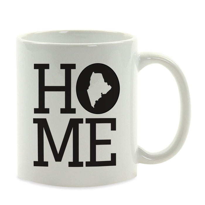 Andaz Press 11oz Home US State Coffee Mug-Set of 1-Andaz Press-Maine-