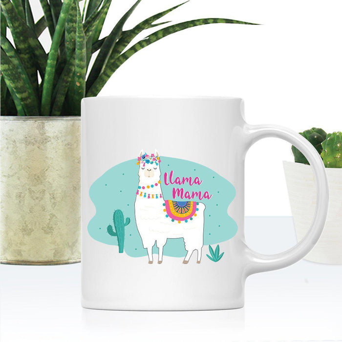 Andaz Press 11oz Llama and Cactus Baby Shower Party Coffee Mug-Set of 1-Andaz Press-Coffee Mug-