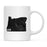 Andaz Press 11oz Modern Black Grunge Abbreviation US State Coffee Mug-Set of 1-Andaz Press-Alabama-