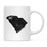 Andaz Press 11oz Modern Black Grunge Abbreviation US State Coffee Mug-Set of 1-Andaz Press-Alabama-