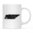 Andaz Press 11oz Modern Black Grunge Abbreviation US State Coffee Mug-Set of 1-Andaz Press-Alabama-