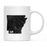 Andaz Press 11oz Modern Black Grunge Abbreviation US State Coffee Mug-Set of 1-Andaz Press-Alabama-
