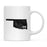Andaz Press 11oz Modern Black Grunge Abbreviation US State Coffee Mug-Set of 1-Andaz Press-Oklahoma-