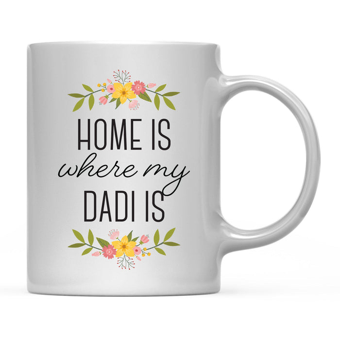 Andaz Press 11oz Mother's Day Home Is Floral Flower Coffee Mug-Set of 1-Andaz Press-Dadi-