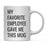 Andaz Press 11oz My Favorite Person Coffee Mug-Set of 1-Andaz Press-Parent-