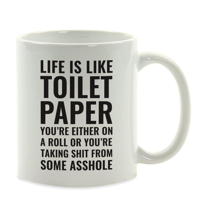 Andaz Press 11oz Office Motivational Coffee Mug-Set of 1-Andaz Press-Asshole-
