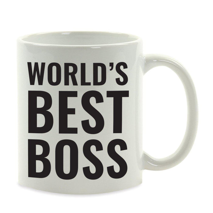 Andaz Press 11oz Office Motivational Coffee Mug-Set of 1-Andaz Press-Best Boss-