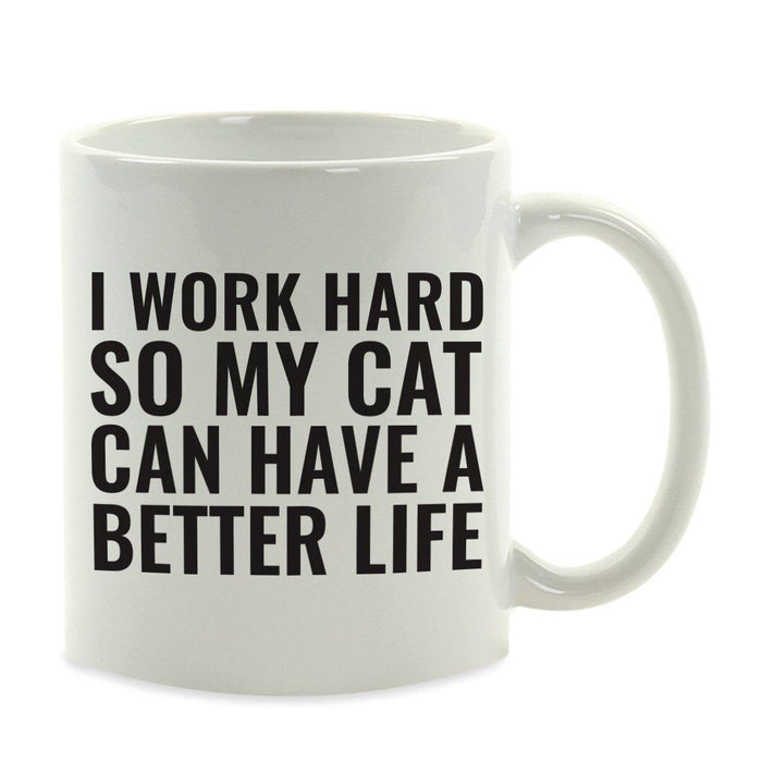 Andaz Press 11oz Office Motivational Coffee Mug-Set of 1-Andaz Press-Cat-