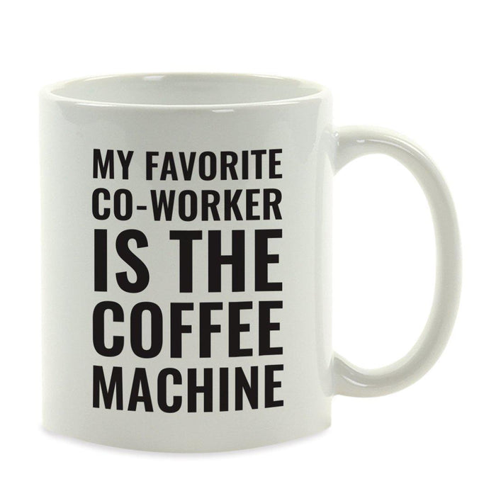 Andaz Press 11oz Office Motivational Coffee Mug-Set of 1-Andaz Press-Co-Worker-