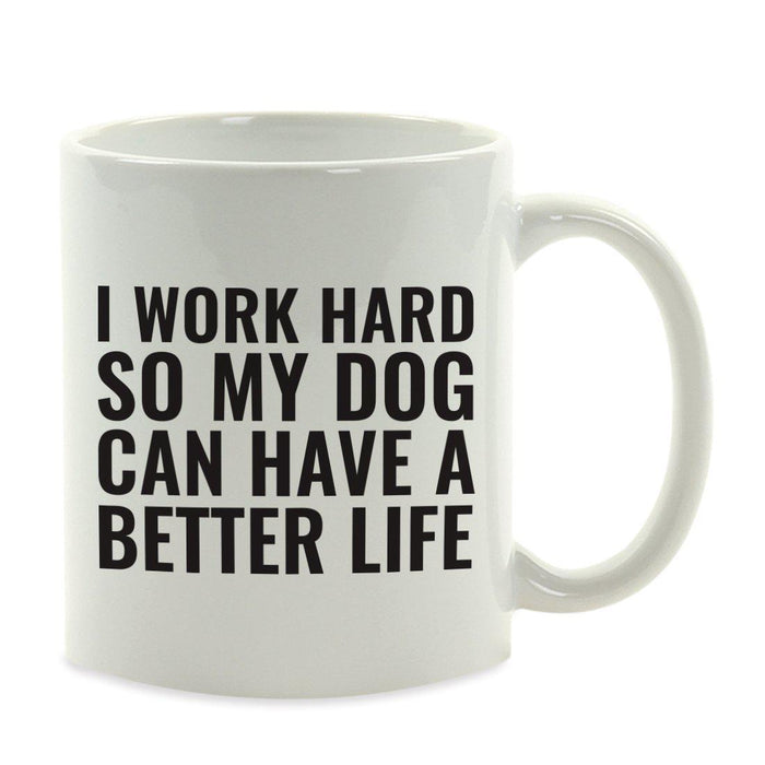 Andaz Press 11oz Office Motivational Coffee Mug-Set of 1-Andaz Press-Dog-