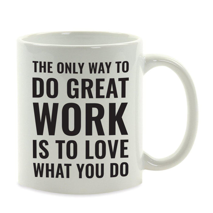 Andaz Press 11oz Office Motivational Coffee Mug-Set of 1-Andaz Press-Great Work-