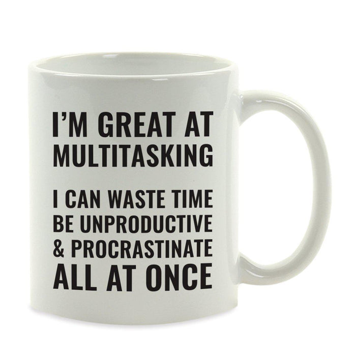 Andaz Press 11oz Office Motivational Coffee Mug-Set of 1-Andaz Press-Multitasking-