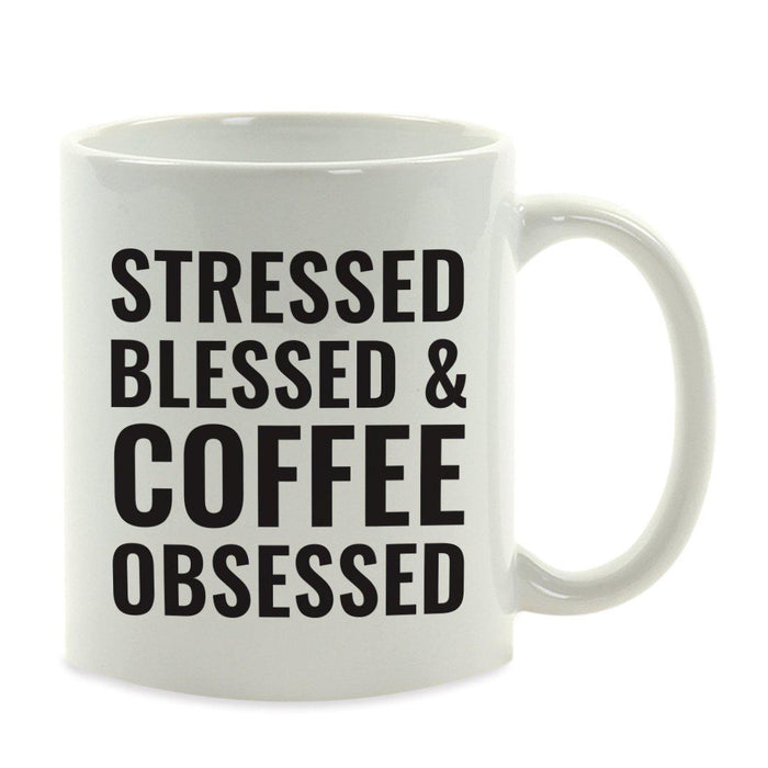Andaz Press 11oz Office Motivational Coffee Mug-Set of 1-Andaz Press-Stressed-