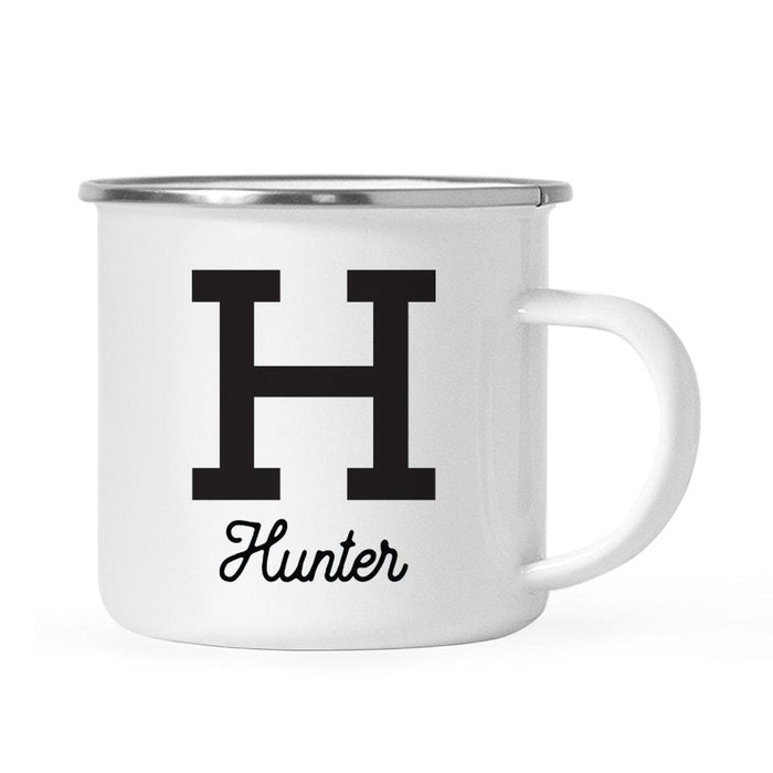 Andaz Press 11oz Personalized Camp Monogram Campfire Coffee Mug-Set of 1-Andaz Press-A-