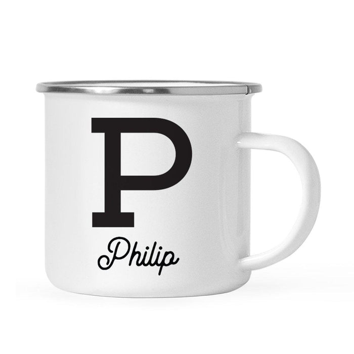 Andaz Press 11oz Personalized Camp Monogram Campfire Coffee Mug-Set of 1-Andaz Press-A-