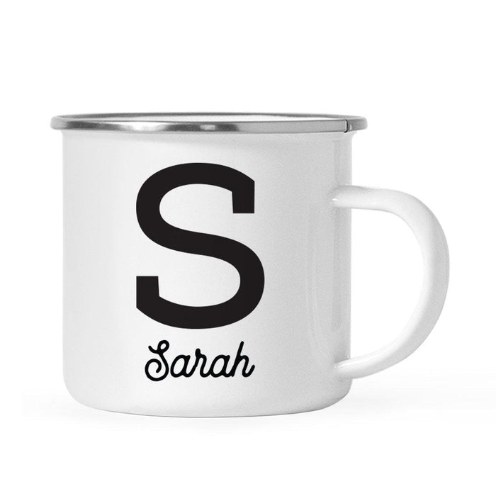 Andaz Press 11oz Personalized Camp Monogram Campfire Coffee Mug-Set of 1-Andaz Press-A-