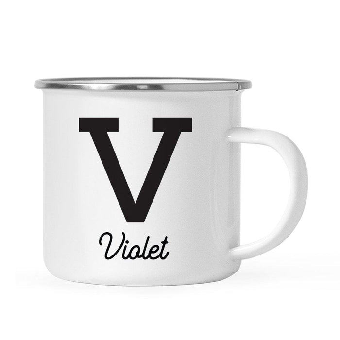 Andaz Press 11oz Personalized Camp Monogram Campfire Coffee Mug-Set of 1-Andaz Press-A-