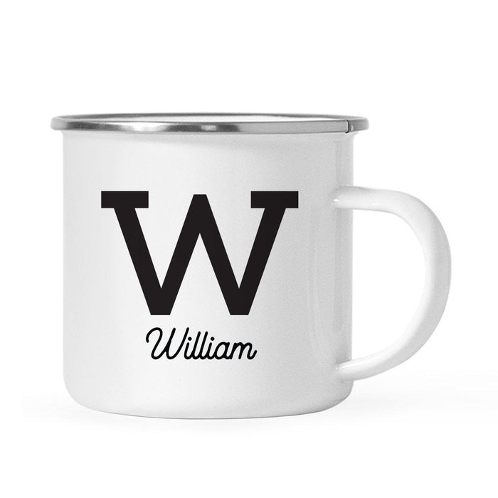 Andaz Press 11oz Personalized Camp Monogram Campfire Coffee Mug-Set of 1-Andaz Press-A-