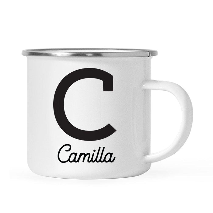 Andaz Press 11oz Personalized Camp Monogram Campfire Coffee Mug-Set of 1-Andaz Press-A-