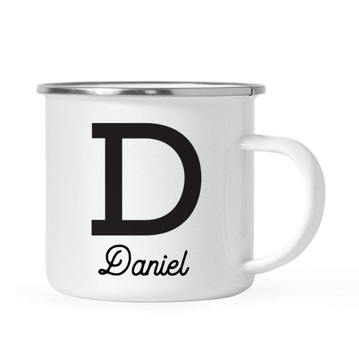 Andaz Press 11oz Personalized Camp Monogram Campfire Coffee Mug-Set of 1-Andaz Press-A-