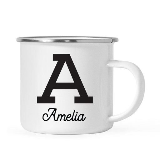 Andaz Press 11oz Personalized Camp Monogram Campfire Coffee Mug-Set of 1-Andaz Press-A-