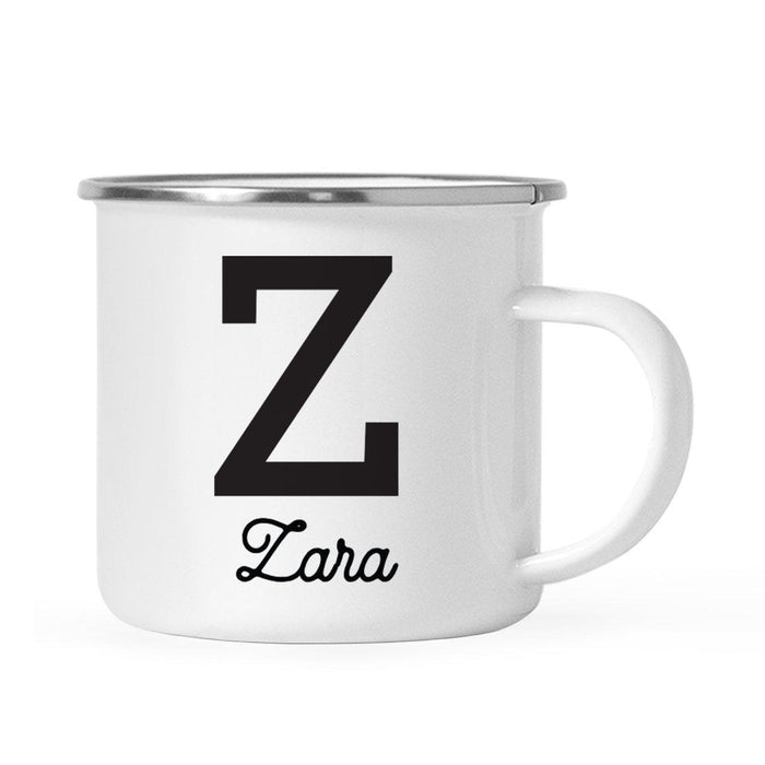 Andaz Press 11oz Personalized Camp Monogram Campfire Coffee Mug-Set of 1-Andaz Press-Z-