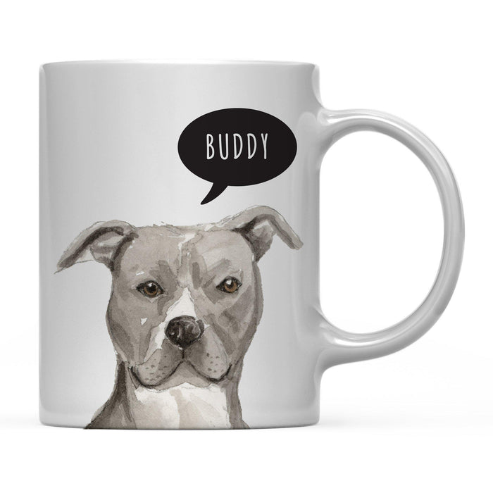 Andaz Press 11oz Personalized Dog Bubble Message Coffee Mug-Set of 1-Andaz Press-Wire Haired Jack Russell Custom-