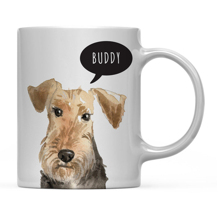 Andaz Press 11oz Personalized Dog Bubble Message Coffee Mug-Set of 1-Andaz Press-Welsh Terrier Custom-