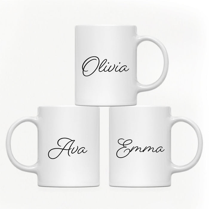 Andaz Press 11oz Personalized Unique Text Coffee Mug-Set of 1-Andaz Press-Elegant-