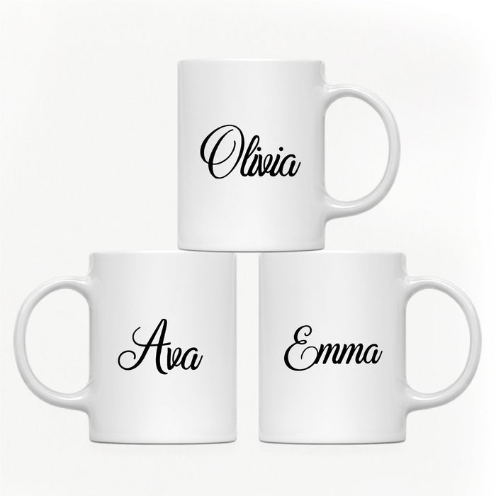 Andaz Press 11oz Personalized Unique Text Coffee Mug-Set of 1-Andaz Press-Elegant-
