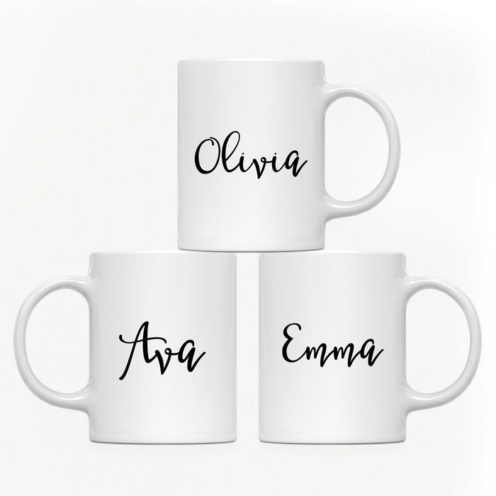 Andaz Press 11oz Personalized Unique Text Coffee Mug-Set of 1-Andaz Press-Elegant-