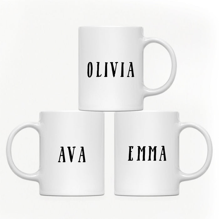 Andaz Press 11oz Personalized Unique Text Coffee Mug-Set of 1-Andaz Press-Elegant-
