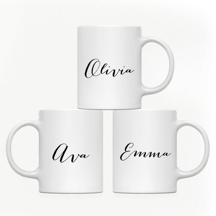 Andaz Press 11oz Personalized Unique Text Coffee Mug-Set of 1-Andaz Press-Elegant-