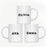 Andaz Press 11oz Personalized Unique Text Coffee Mug-Set of 1-Andaz Press-Elegant-