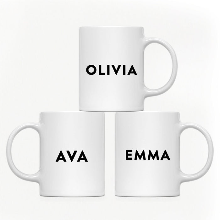 Andaz Press 11oz Personalized Unique Text Coffee Mug-Set of 1-Andaz Press-Elegant-