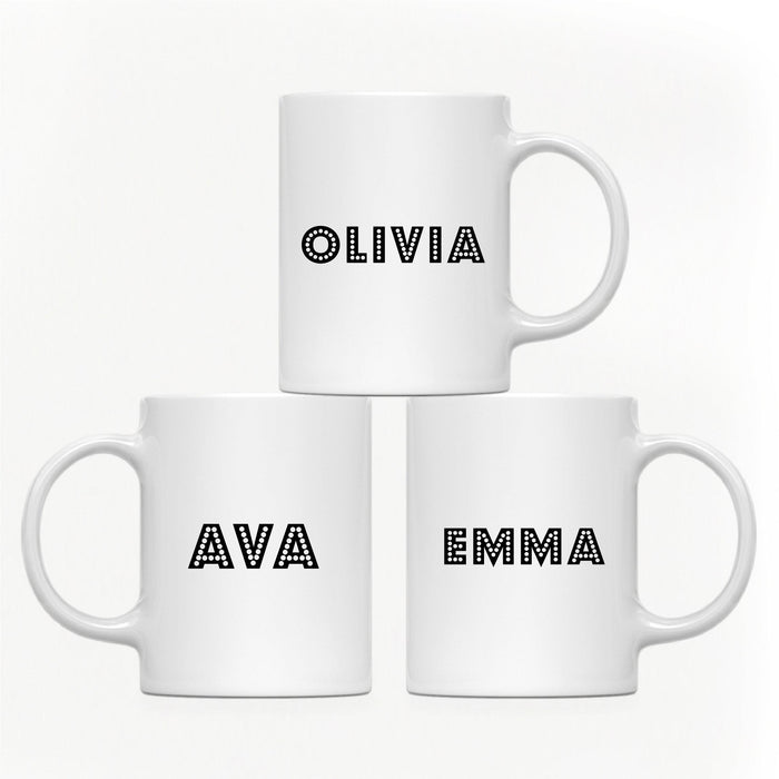 Andaz Press 11oz Personalized Unique Text Coffee Mug-Set of 1-Andaz Press-Elegant-