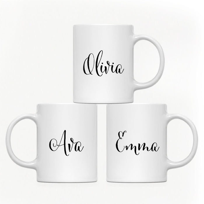 Andaz Press 11oz Personalized Unique Text Coffee Mug-Set of 1-Andaz Press-Elegant-