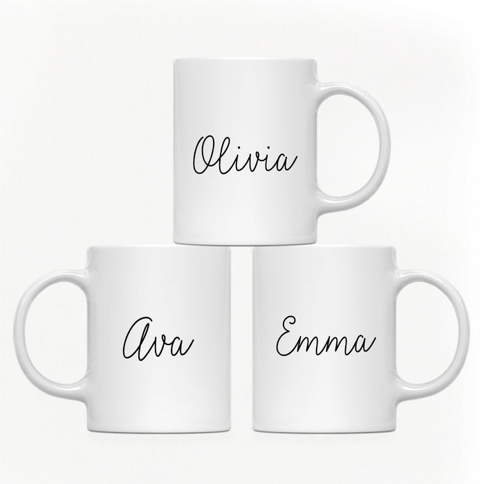 Andaz Press 11oz Personalized Unique Text Coffee Mug-Set of 1-Andaz Press-Elegant-