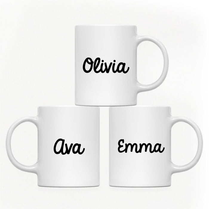 Andaz Press 11oz Personalized Unique Text Coffee Mug-Set of 1-Andaz Press-Elegant-