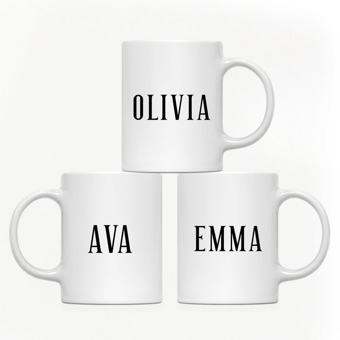 Andaz Press 11oz Personalized Unique Text Coffee Mug-Set of 1-Andaz Press-Elegant-