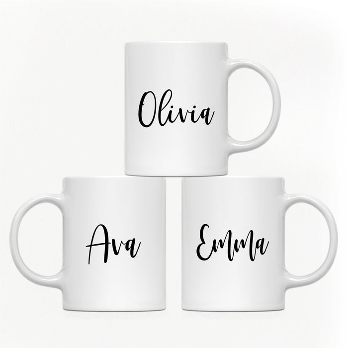 Andaz Press 11oz Personalized Unique Text Coffee Mug-Set of 1-Andaz Press-Elegant-