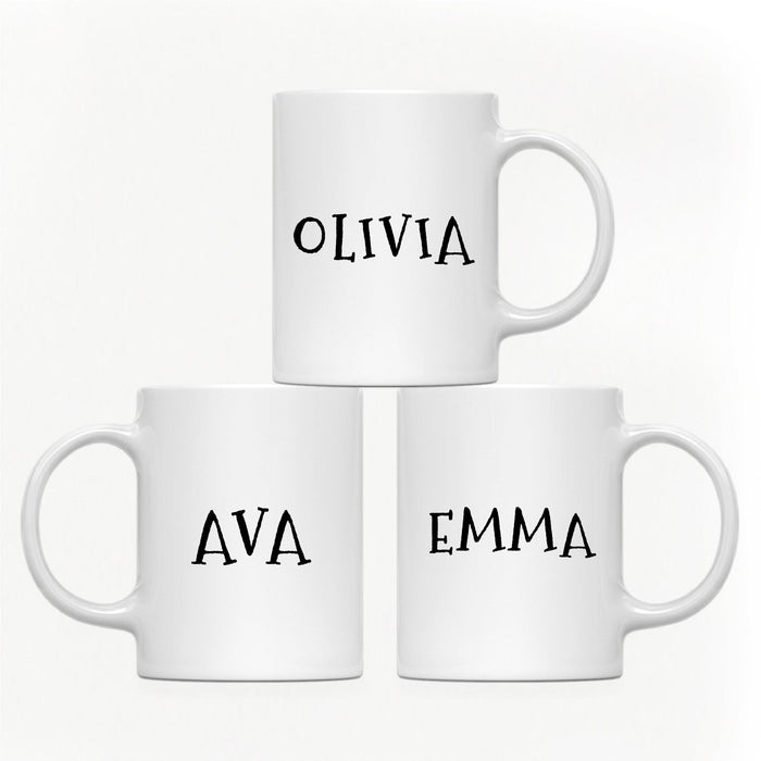 Andaz Press 11oz Personalized Unique Text Coffee Mug-Set of 1-Andaz Press-Elegant-