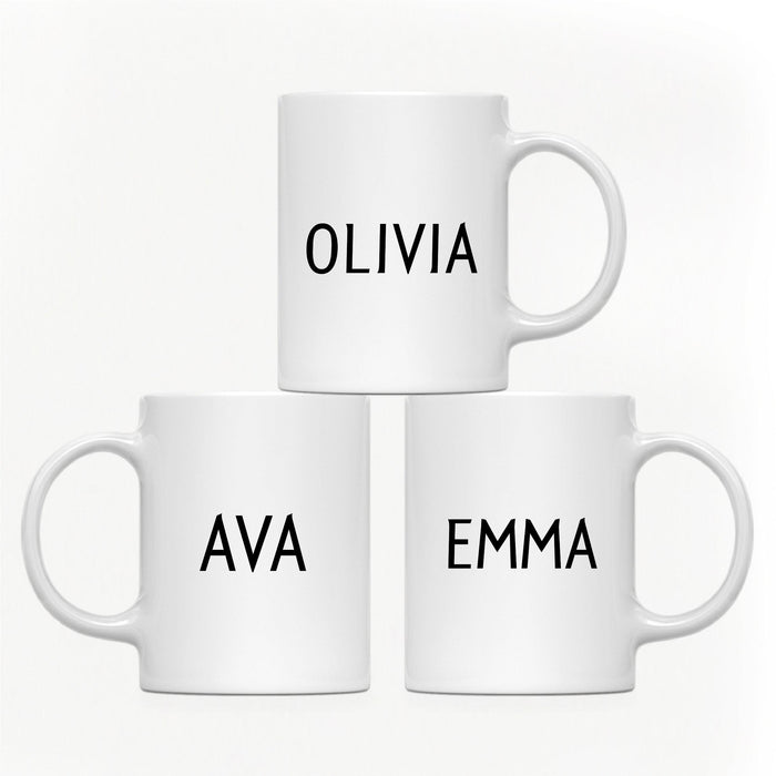 Andaz Press 11oz Personalized Unique Text Coffee Mug-Set of 1-Andaz Press-Elegant-